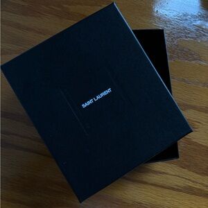 Black YSL Saint Laurent Box